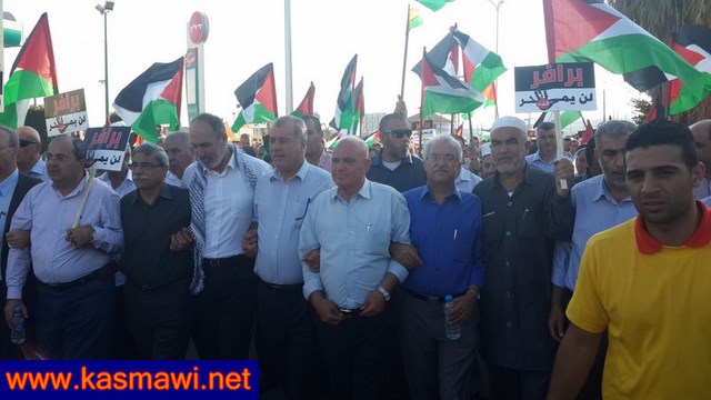 كفر مندا: مسيرة مركزية حاشدة وكلمات مؤثرة تخليدًا لشهداء هبة القدس والأقصى